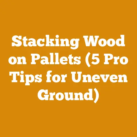 Stacking Wood on Pallets (5 Pro Tips for Uneven Ground)