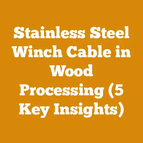 Stainless Steel Winch Cable in Wood Processing (5 Key Insights)