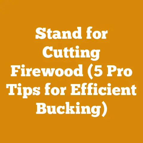Stand for Cutting Firewood (5 Pro Tips for Efficient Bucking)
