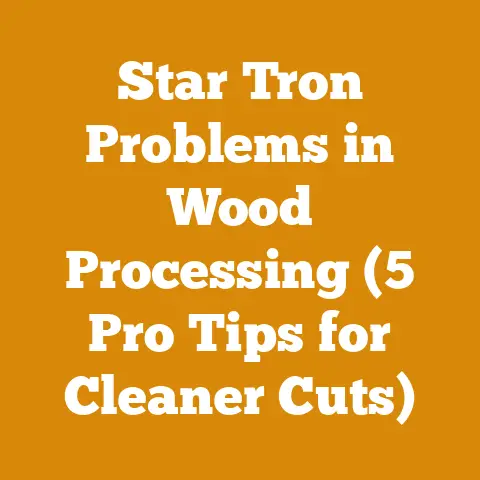 Star Tron Problems in Wood Processing (5 Pro Tips for Cleaner Cuts)