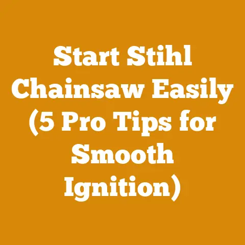 Start Stihl Chainsaw Easily (5 Pro Tips for Smooth Ignition)