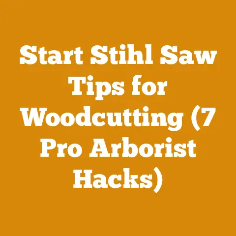 Start Stihl Saw Tips for Woodcutting (7 Pro Arborist Hacks)