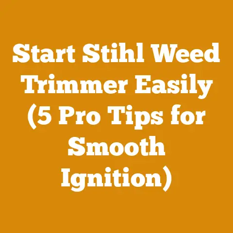Start Stihl Weed Trimmer Easily (5 Pro Tips for Smooth Ignition)