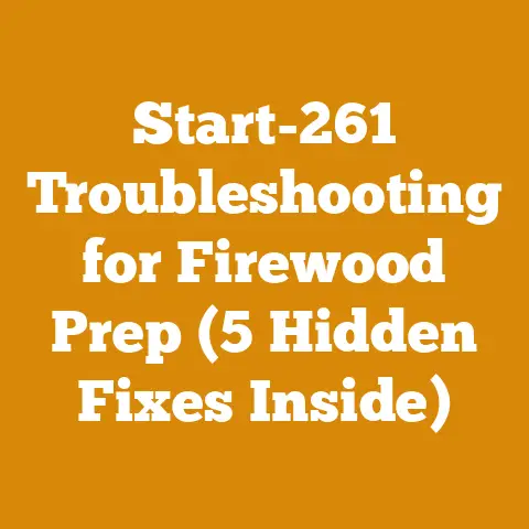 Start-261 Troubleshooting for Firewood Prep (5 Hidden Fixes Inside)
