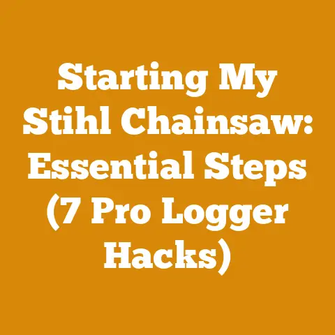 Starting My Stihl Chainsaw: Essential Steps (7 Pro Logger Hacks)
