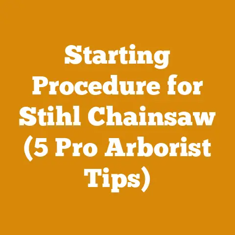 Starting Procedure for Stihl Chainsaw (5 Pro Arborist Tips)