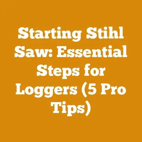 Starting Stihl Saw: Essential Steps for Loggers (5 Pro Tips)