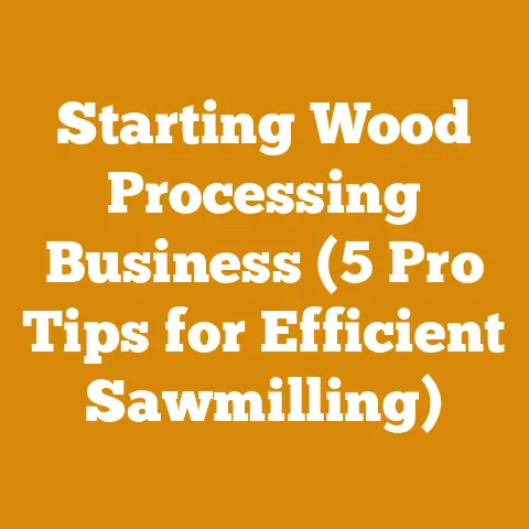 Starting Wood Processing Business (5 Pro Tips for Efficient Sawmilling)