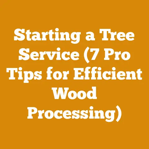 Starting a Tree Service (7 Pro Tips for Efficient Wood Processing)