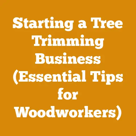 Starting a Tree Trimming Business (Essential Tips for Woodworkers)