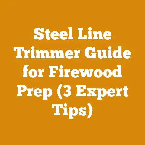 Steel Line Trimmer Guide for Firewood Prep (3 Expert Tips)