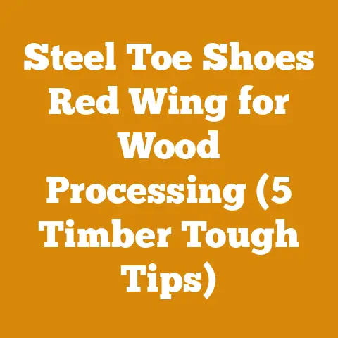Steel Toe Shoes Red Wing for Wood Processing (5 Timber Tough Tips)