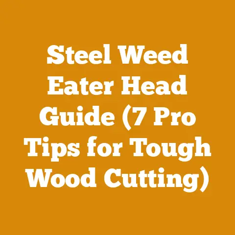 Steel Weed Eater Head Guide (7 Pro Tips for Tough Wood Cutting)