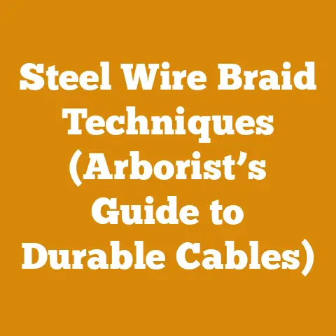 Steel Wire Braid Techniques (Arborist’s Guide to Durable Cables)