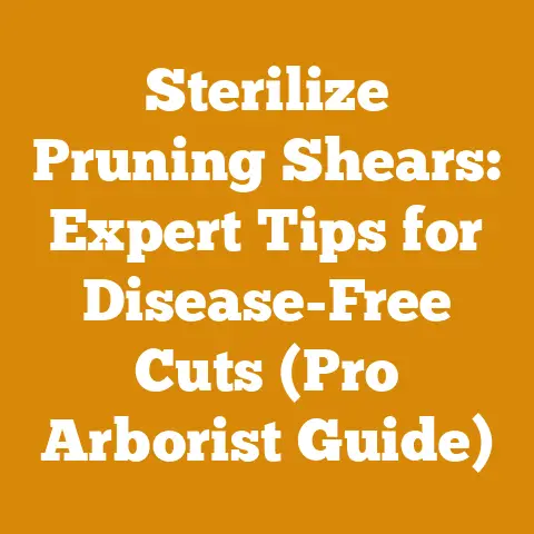 Sterilize Pruning Shears: Expert Tips for Disease-Free Cuts (Pro Arborist Guide)
