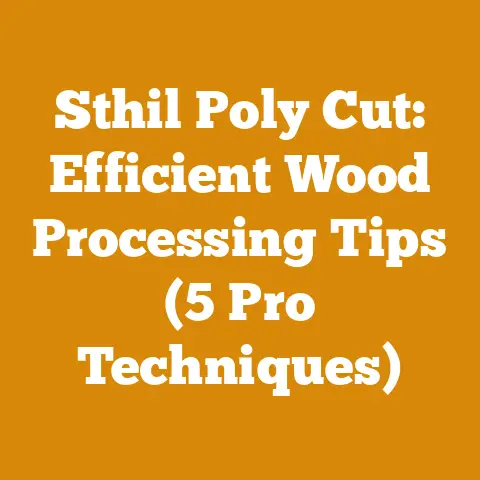 Sthil Poly Cut: Efficient Wood Processing Tips (5 Pro Techniques)