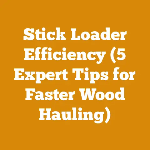 Stick Loader Efficiency (5 Expert Tips for Faster Wood Hauling)