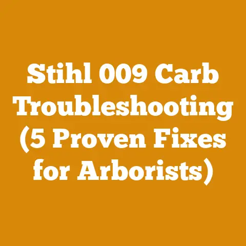 Stihl 009 Carb Troubleshooting (5 Proven Fixes for Arborists)