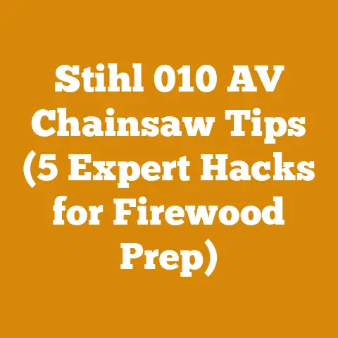 Stihl 010 AV Chainsaw Tips (5 Expert Hacks for Firewood Prep)