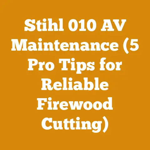 Stihl 010 AV Maintenance (5 Pro Tips for Reliable Firewood Cutting)