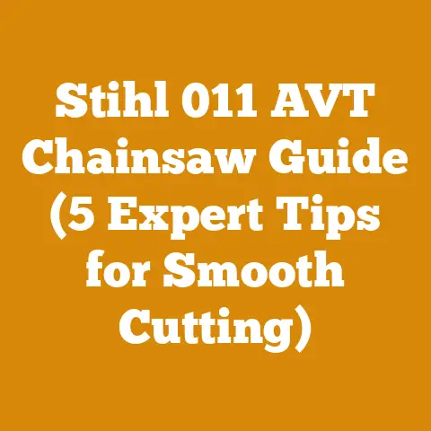 Stihl 011 AVT Chainsaw Guide (5 Expert Tips for Smooth Cutting)