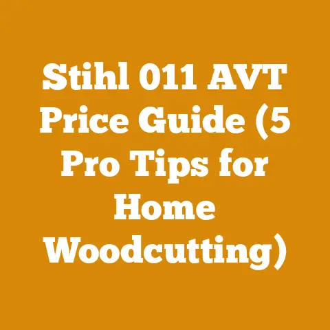 Stihl 011 AVT Price Guide (5 Pro Tips for Home Woodcutting)