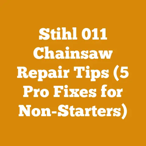 Stihl 011 Chainsaw Repair Tips (5 Pro Fixes for Non-Starters)
