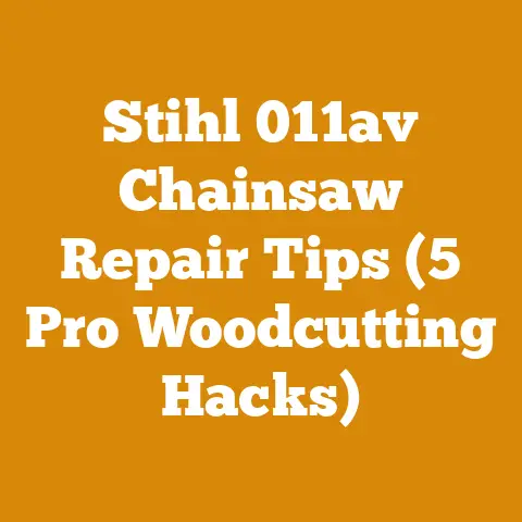 Stihl 011av Chainsaw Repair Tips (5 Pro Woodcutting Hacks)