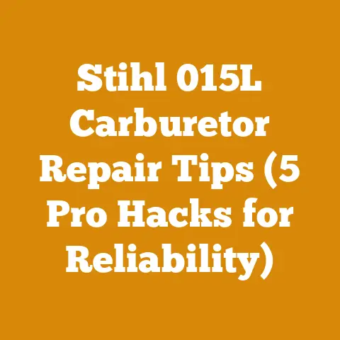 Stihl 015L Carburetor Repair Tips (5 Pro Hacks for Reliability)