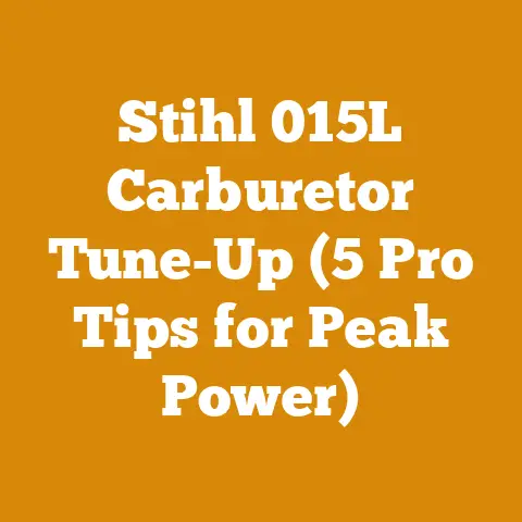 Stihl 015L Carburetor Tune-Up (5 Pro Tips for Peak Power)