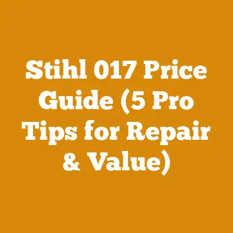 Stihl 017 Price Guide (5 Pro Tips for Repair & Value)