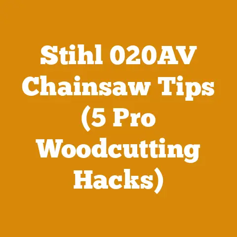 Stihl 020AV Chainsaw Tips (5 Pro Woodcutting Hacks)