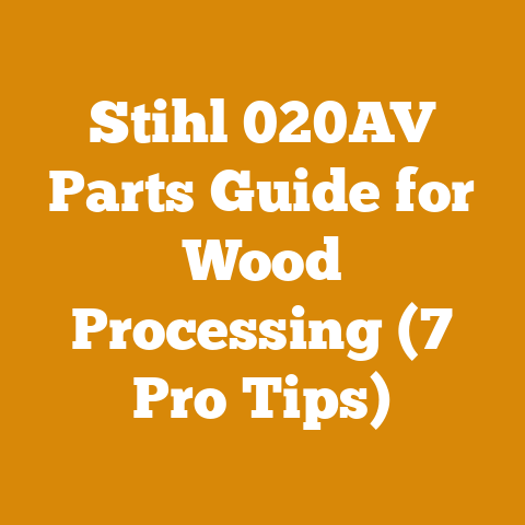 Stihl 020AV Parts Guide for Wood Processing (7 Pro Tips)