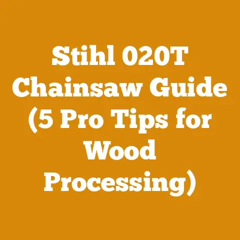 Stihl 020T Chainsaw Guide (5 Pro Tips for Wood Processing)