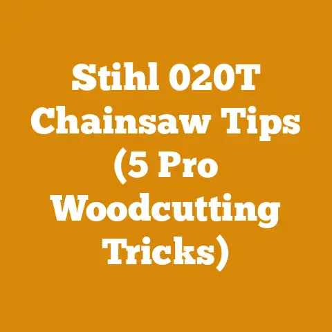Stihl 020T Chainsaw Tips (5 Pro Woodcutting Tricks)