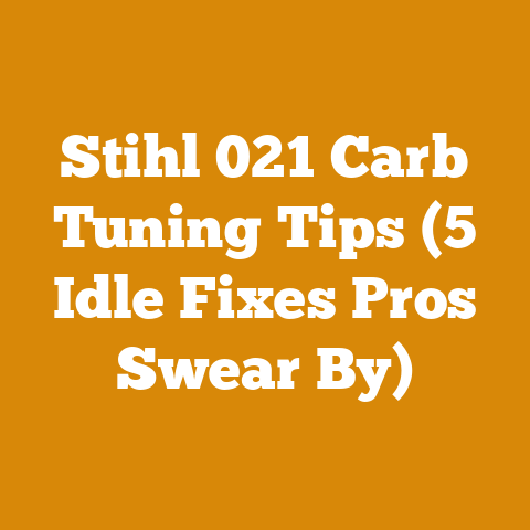 Stihl 021 Carb Tuning Tips (5 Idle Fixes Pros Swear By)