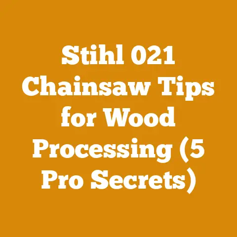 Stihl 021 Chainsaw Tips for Wood Processing (5 Pro Secrets)