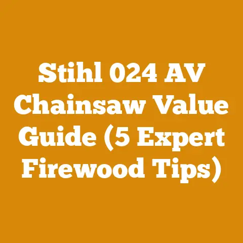 Stihl 024 AV Chainsaw Value Guide (5 Expert Firewood Tips)