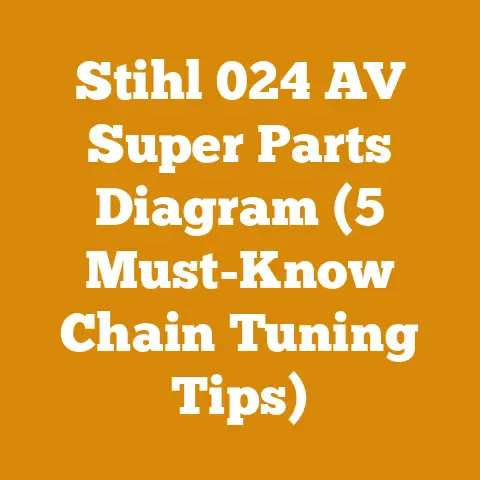 Stihl 024 AV Super Parts Diagram (5 Must-Know Chain Tuning Tips)