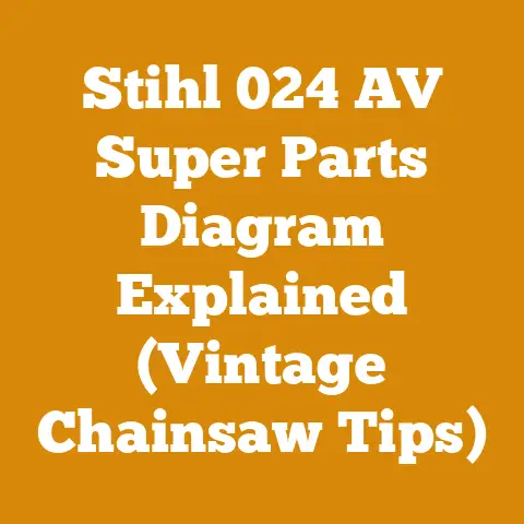 Stihl 024 AV Super Parts Diagram Explained (Vintage Chainsaw Tips)