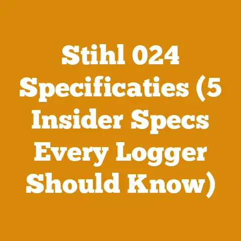 Stihl 024 Specificaties (5 Insider Specs Every Logger Should Know)