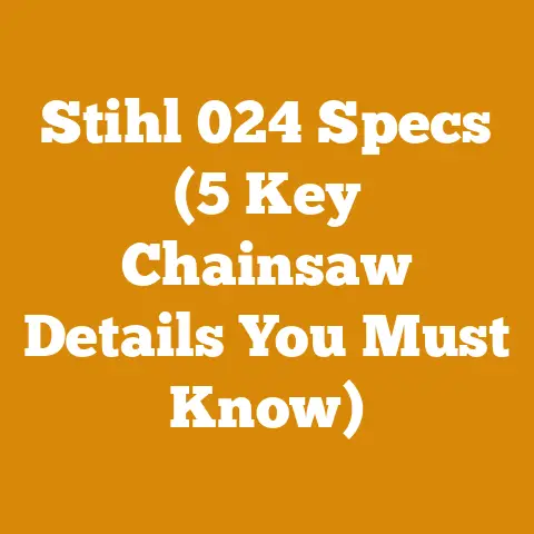 Stihl 024 Specs (5 Key Chainsaw Details You Must Know)