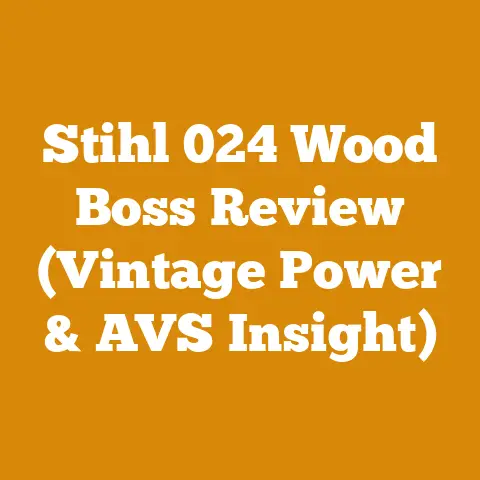 Stihl 024 Wood Boss Review (Vintage Power & AVS Insight)