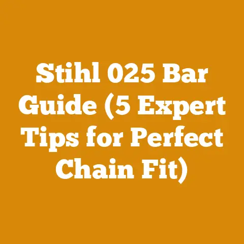 Stihl 025 Bar Guide (5 Expert Tips for Perfect Chain Fit)