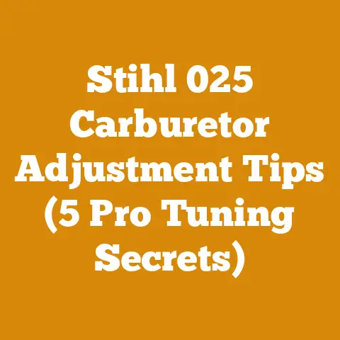 Stihl 025 Carburetor Adjustment Tips (5 Pro Tuning Secrets)