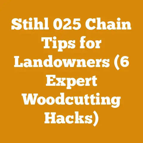 Stihl 025 Chain Tips for Landowners (6 Expert Woodcutting Hacks)