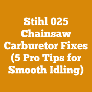 034 AV Stihl Chainsaw Specs (5 Pro Tips For Vintage Saw Owners)