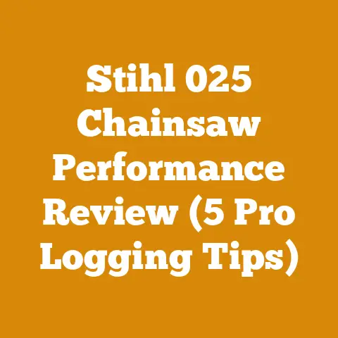 Stihl 025 Chainsaw Performance Review (5 Pro Logging Tips)