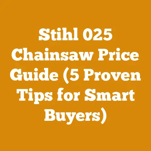 Stihl 025 Chainsaw Price Guide (5 Proven Tips for Smart Buyers)