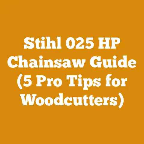 Stihl 025 HP Chainsaw Guide (5 Pro Tips for Woodcutters)